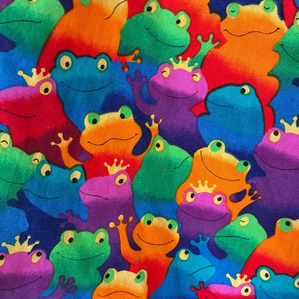 Rainbow Frogs Vest (One Size) - Picture 2 of 4